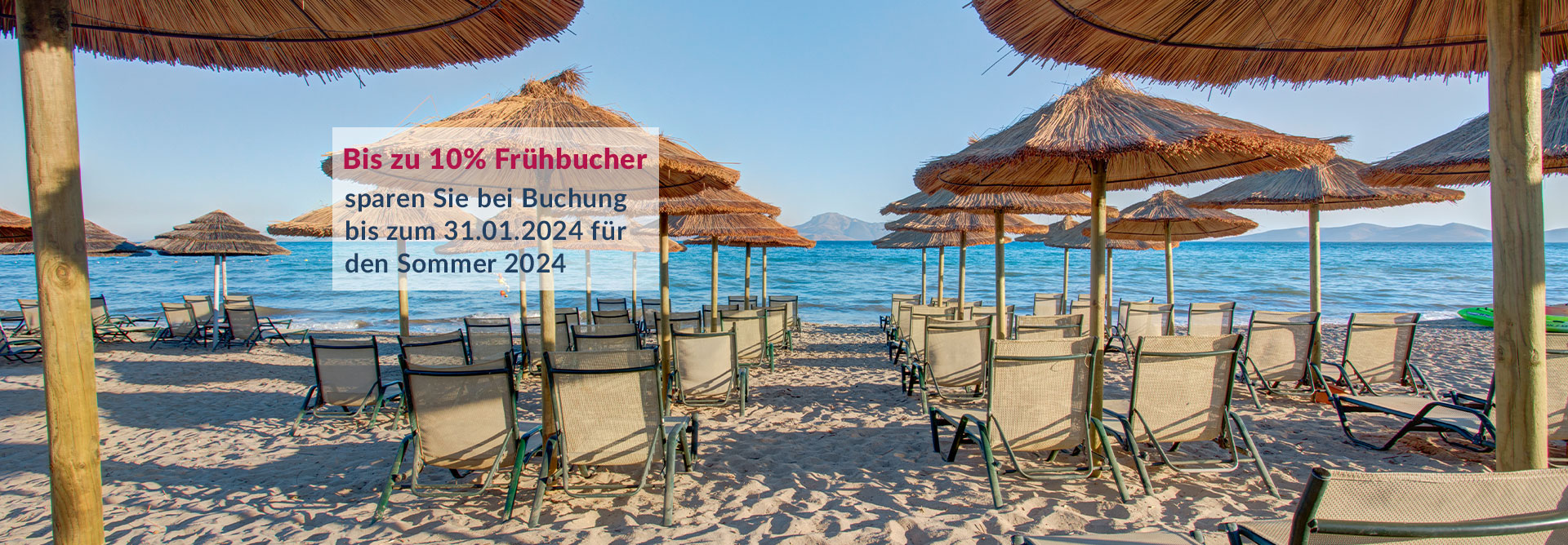 Frühbucher Sommer Marmari Palace