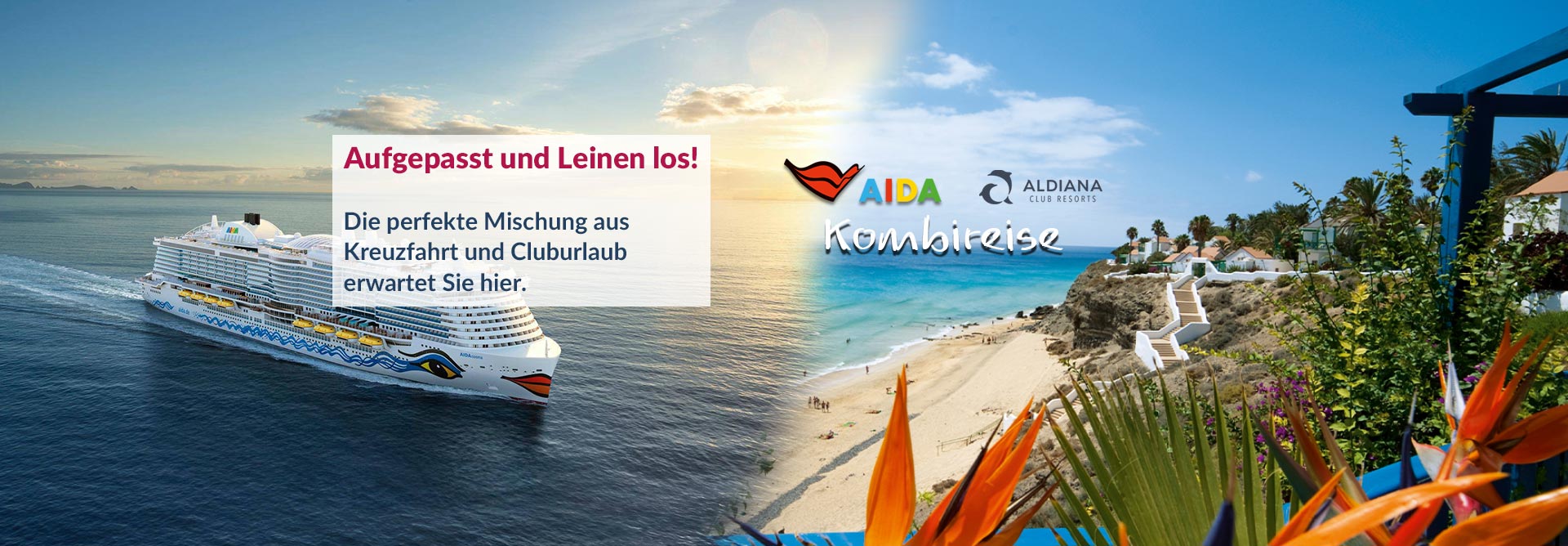 Kombireise Aldiana Club Fuerteventura AIDAcosma