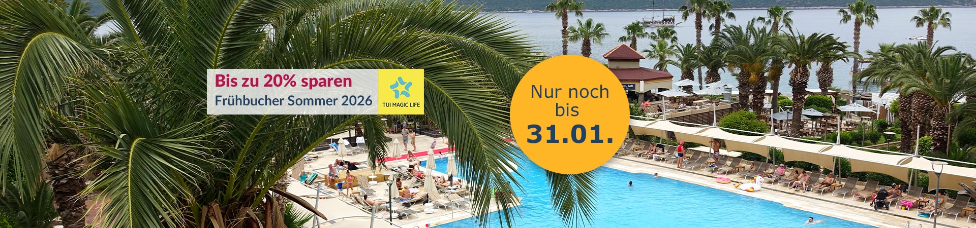 Frühbucher Sommer 2026