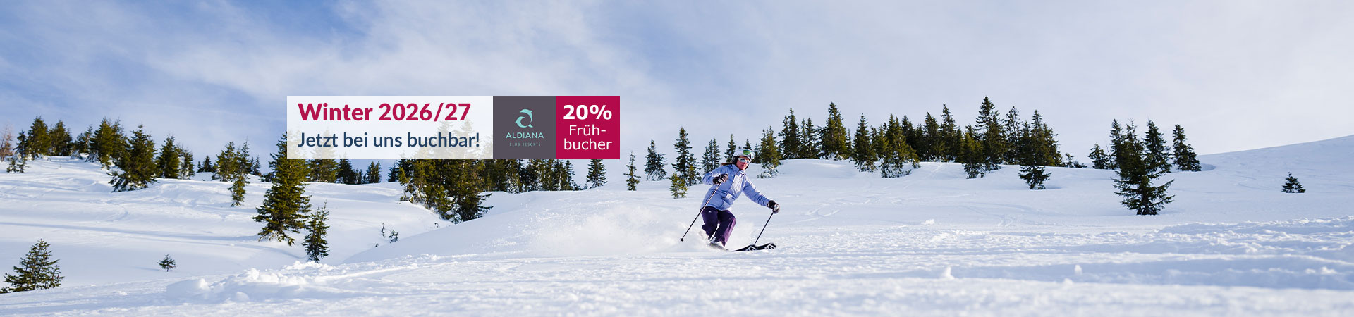 Aldiana Winter-Frühbucher 26/27