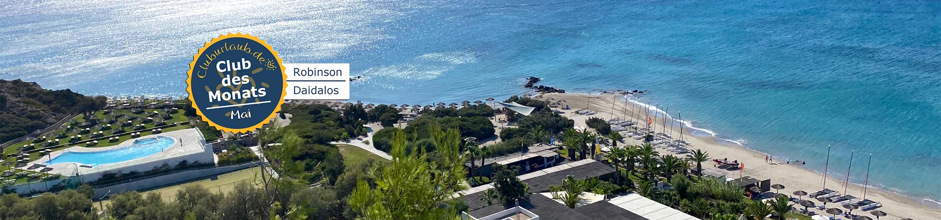 Club des Monats Mai - Robinson Daidalos