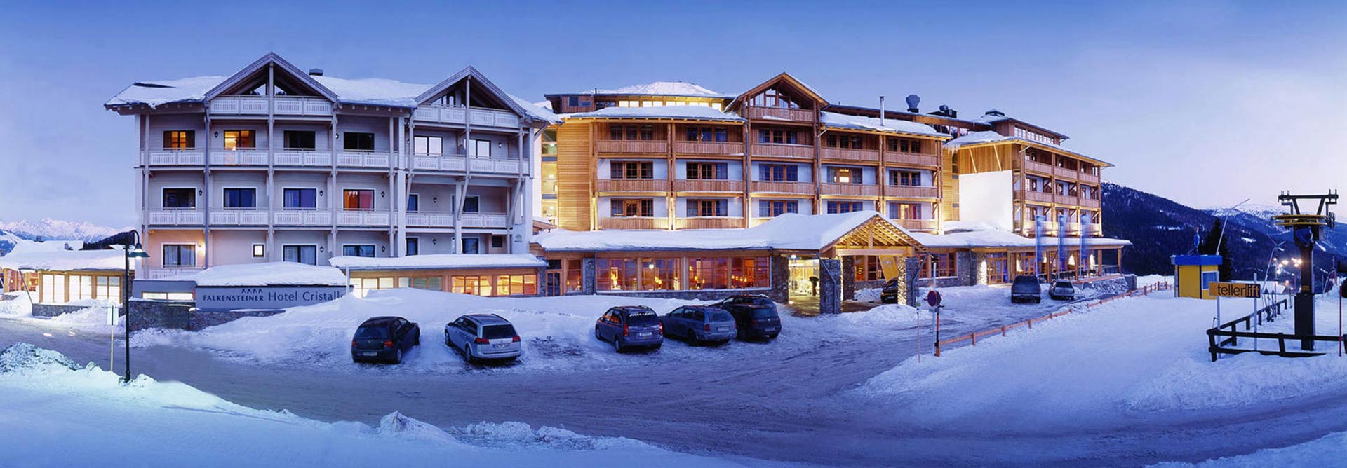 Falkensteiner Hotel Cristallo im Winter