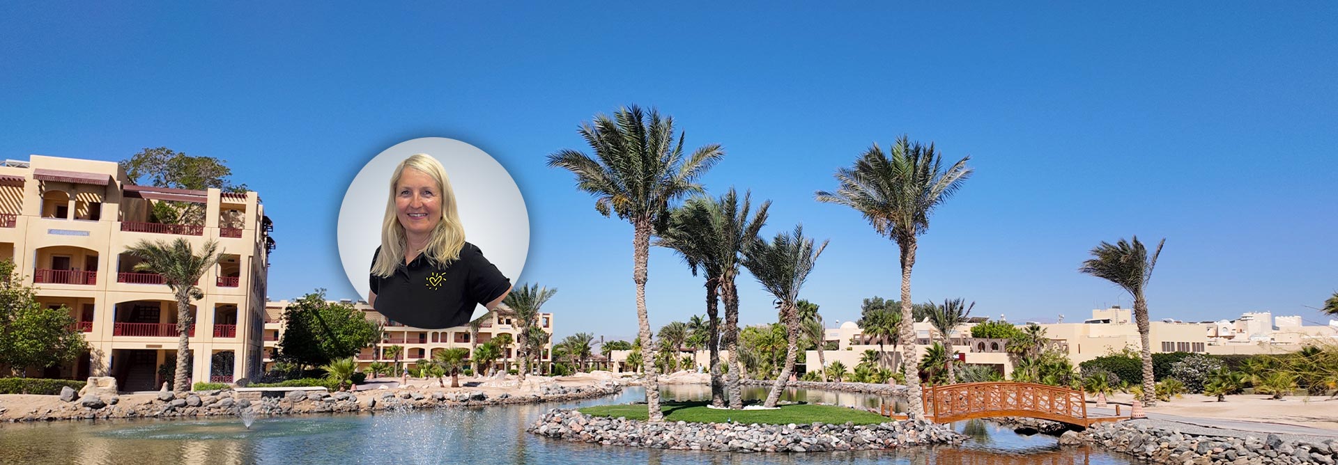 Kerstin im Robinson Soma Bay