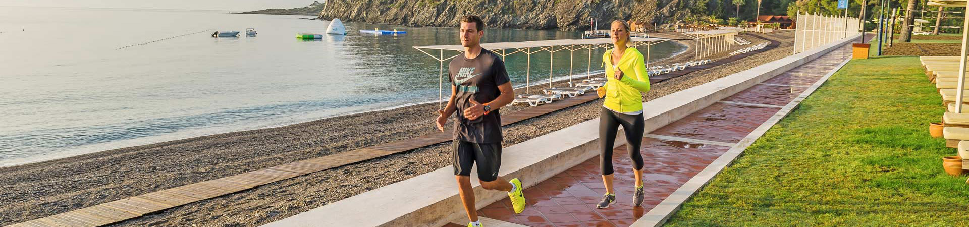 Jogging im Cluburlaub