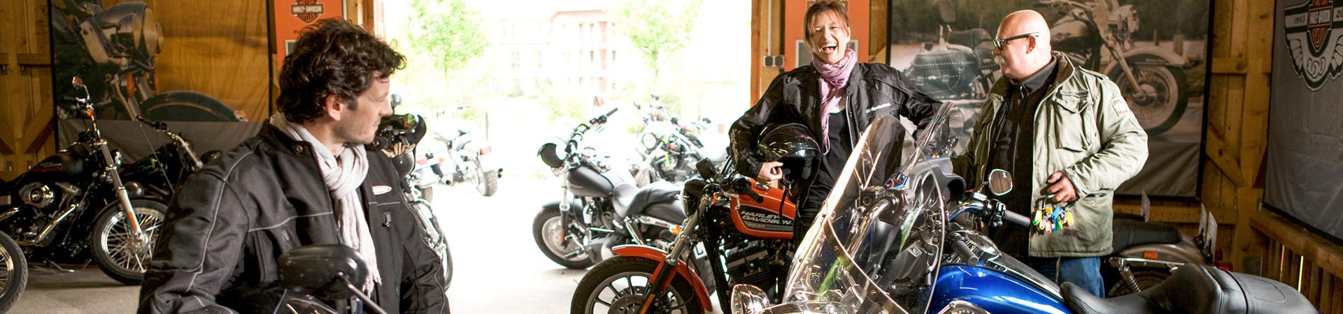 Motorrad im Cluburlaub