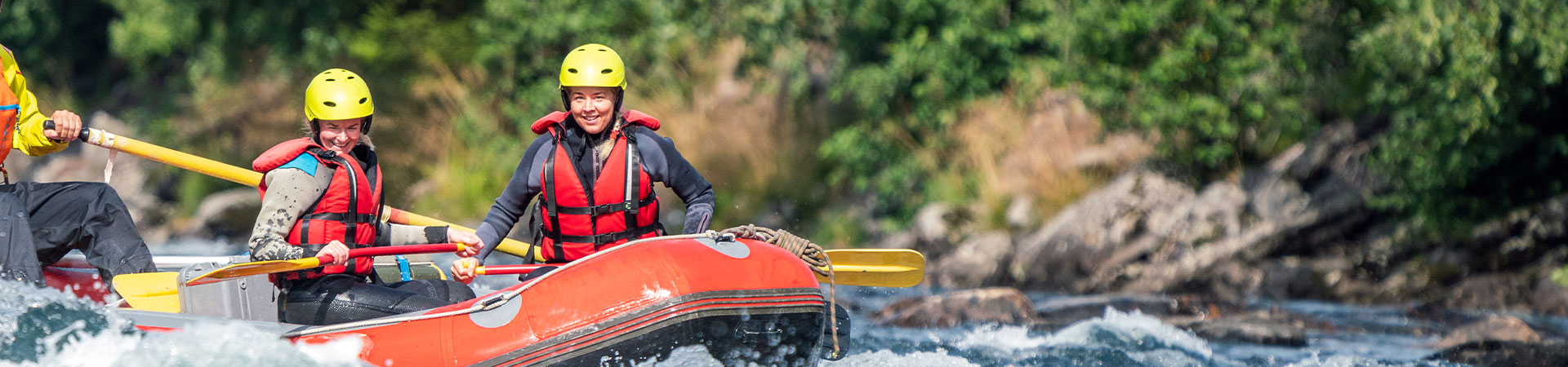 Rafting und Cayonning im Cluburlaub
