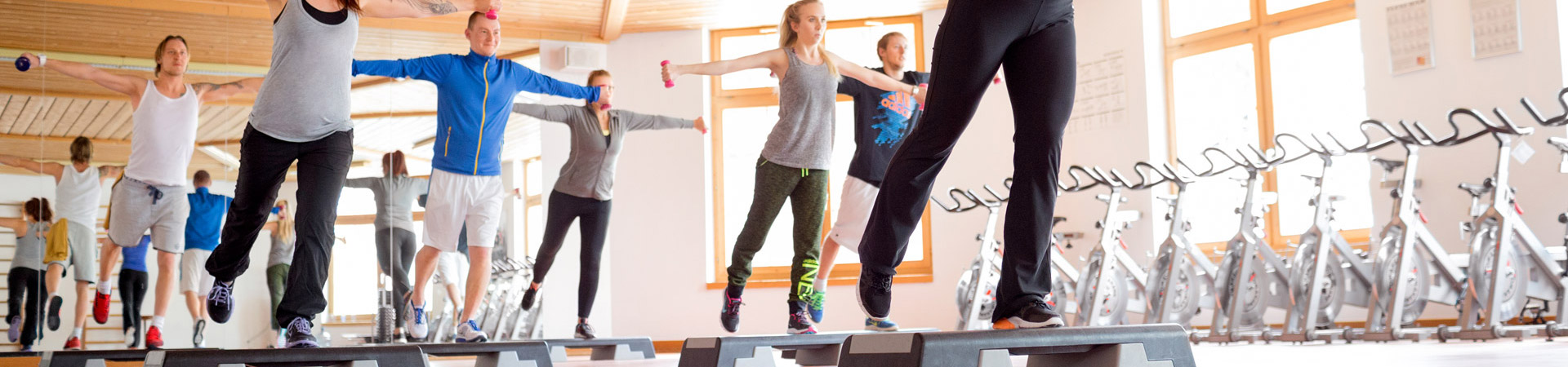 Step Aerobic im Cluburlaub