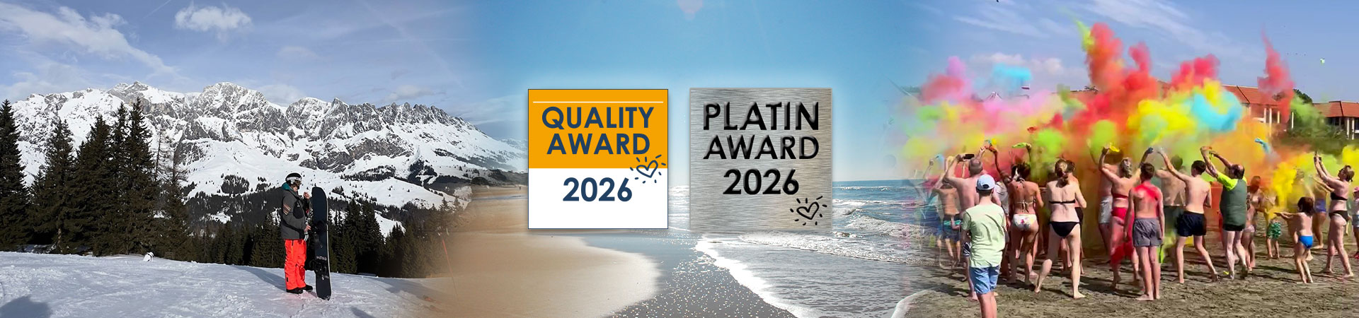 Cluburlaub.de Quality Award Platin Award 2026