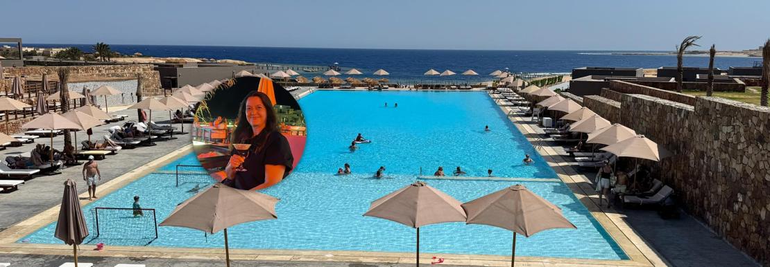 Birgit im Aldiana Club Naga Bay