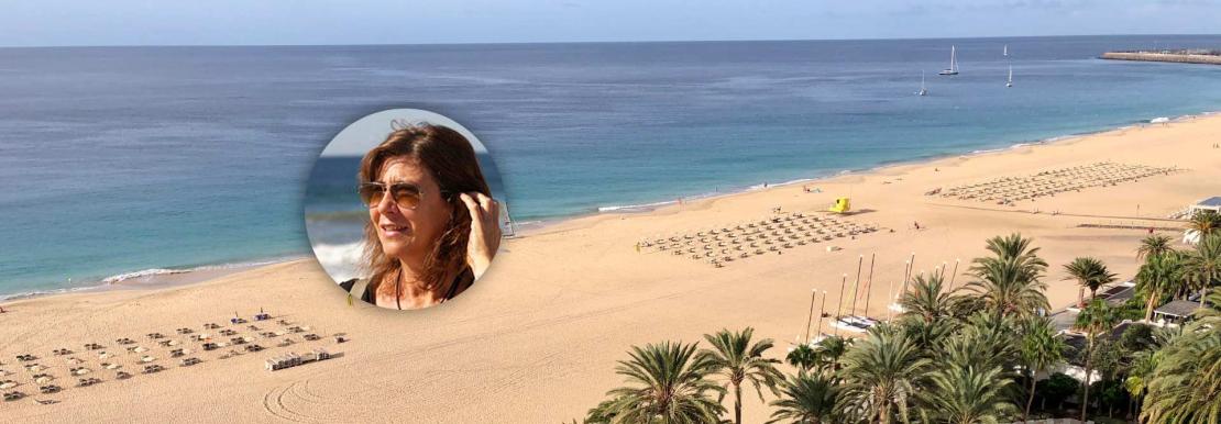 Claudia im Robinson Jandia Playa