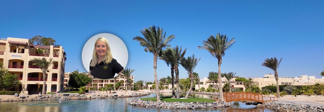 Kerstin im Robinson Soma Bay