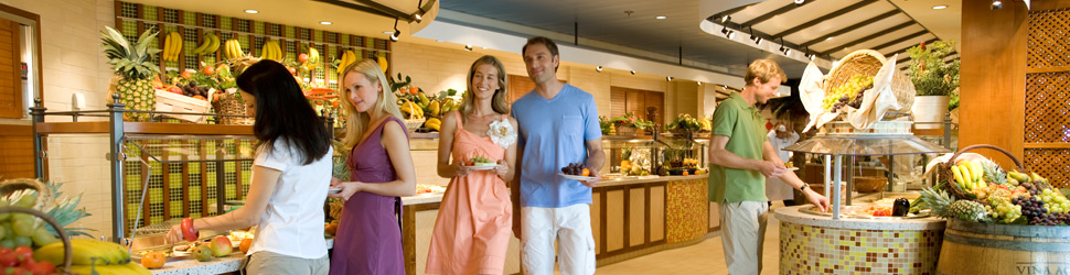Umfangreiches Buffet