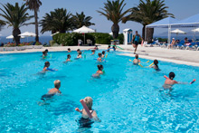 Aqua Fit im Outdoor-Pool