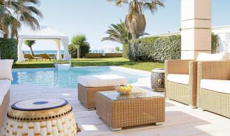 Family Bungalow Suite Sea Front Private Pool Terrasse