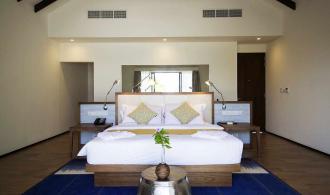Beach Villa Private Pool Bett