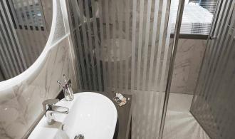 Single with Child Sarigerme Badezimmer