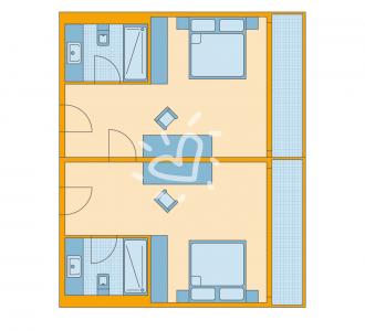 Familien/Doppelzimmer