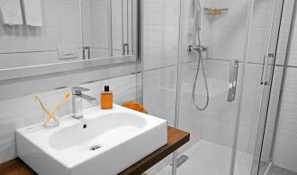 TML Calabria Double Room Private Lodge Badezimmer
