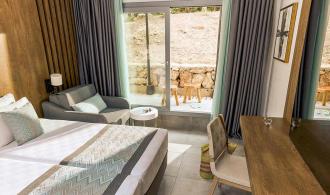 Bodrum Double Room Economy Schlafzimmer