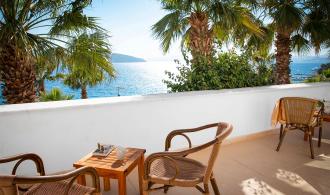 Balkon mit Meerblick