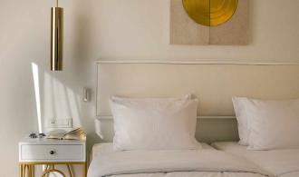 Ierapetra Double Room Classic Pool View Schlafzimmer