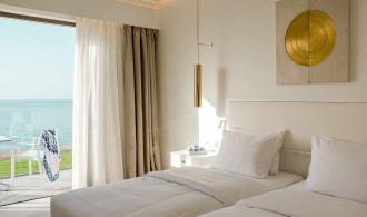 Ierapetra Double Room Classic Sea View Schlafzimmer