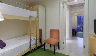Familienzimmer mit Etagenbett