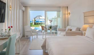Junior Suite Sea Front Private Pool Schlafen