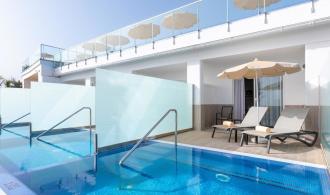 Swim up Pool in der Suite