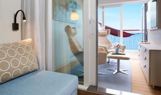 Verandakabinen Komfort mit Lounge