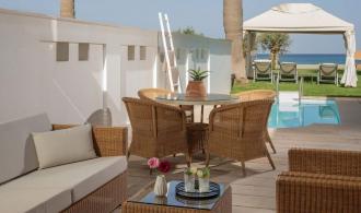 Bungalow Suite Sea Front Private Pool Terrasse
