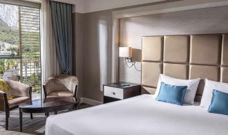 Beldibi Double Room Schlafzimmer