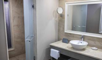 Beldibi Double Room Deluxe Badezimmer
