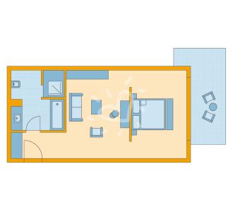 Zimmerskizze Nam Hoi An Superior Junior Suite Sea View