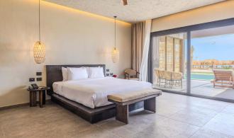 Familiensuite Meerblick Naga Bay Schlafzimmer