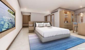 Maldives Exclusive Reef Water Villa Pool Schlafen