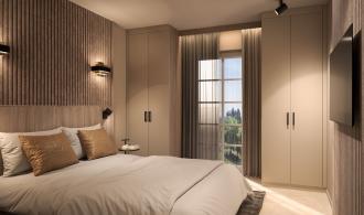 Ampflwang Familiensuite Mansarde Schlafzimmer