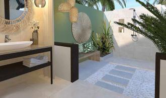 Maldives Villa Classic Garden View Badezimmer