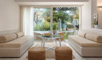 Family Bungalow Garden View Ausblick