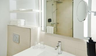 Single Room Classic Patio Badezimmer